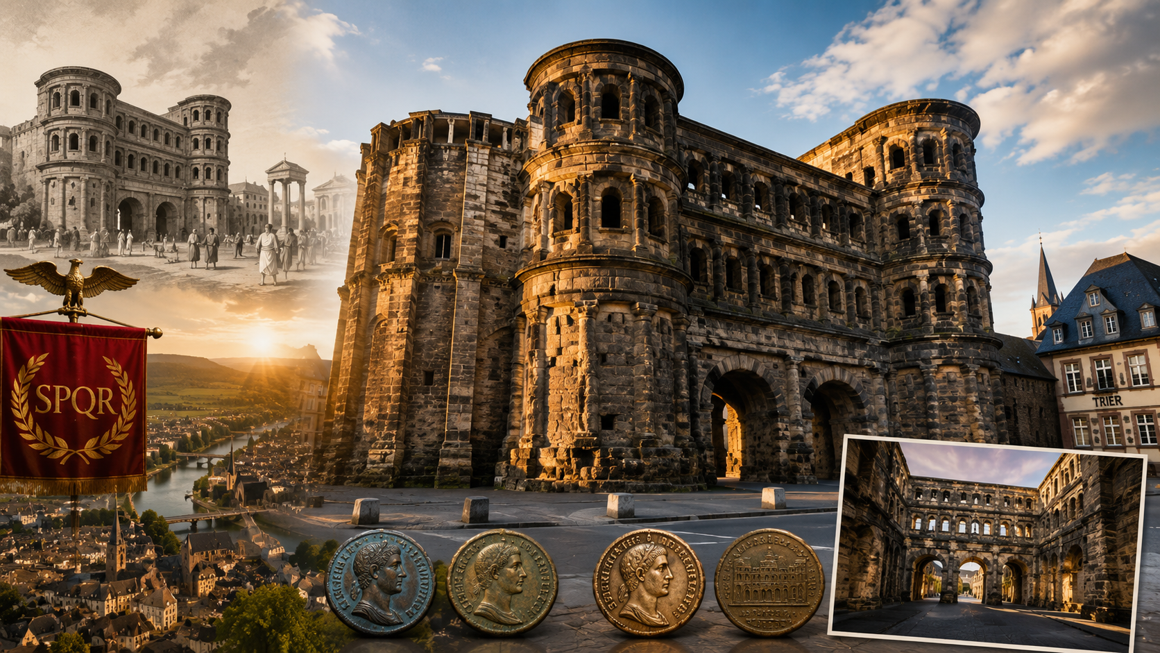 Porta Nigra มรดกแห่งจักรวรรดิโรมันในเมืองเทรียร์