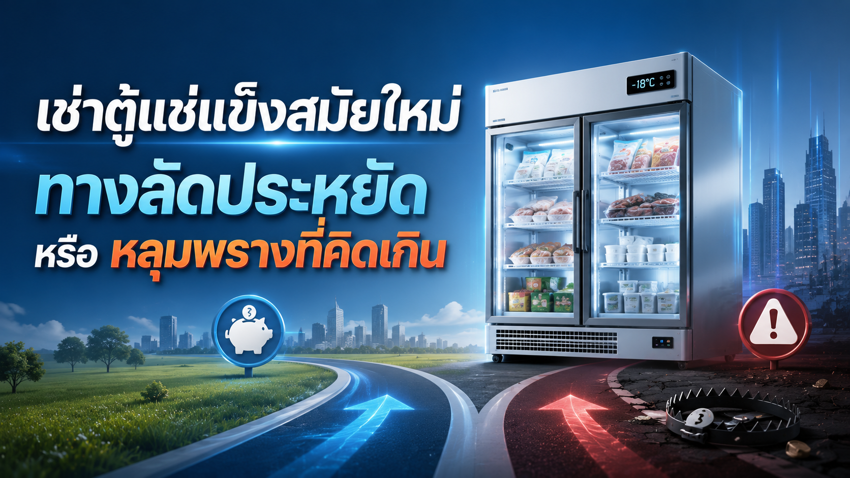 เช่าตู้แช่แข็งสมัยใหม่ ทางลัดประหยัดหรือหลุมพรางที่คิดเกิน