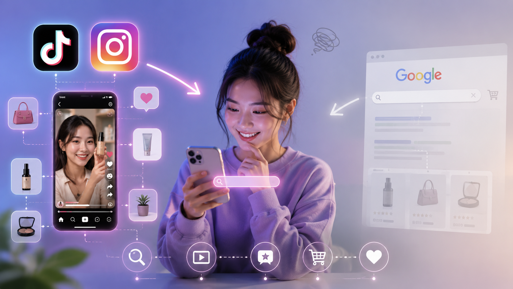กลยุทธ์ Social Search ทำให้ค้นหาแบรนด์จาก TikTok และ IG มากกว่า Google