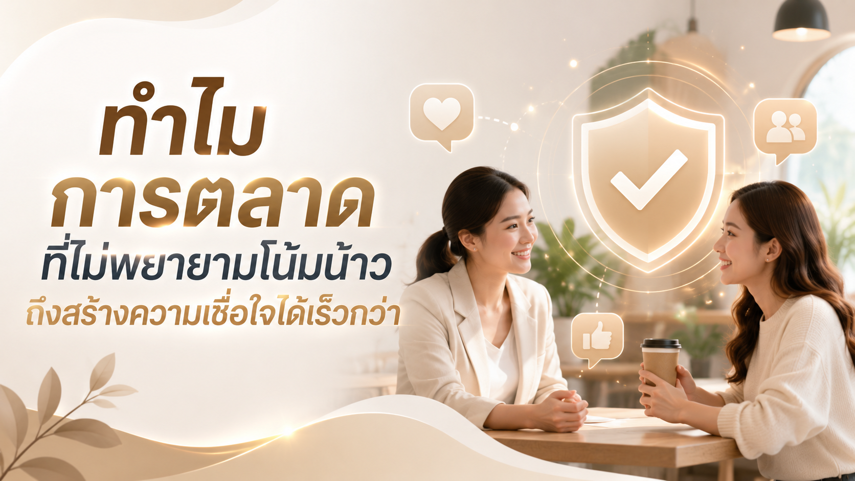 ทำไมการตลาดที่ไม่พยายามโน้มน้าว